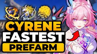 Cyrene Prefarm (ULTIMATE GUIDE) FAST FARM For All Cyrene Materials | Cyrene HSR, HSR Cyrene, Cyrene