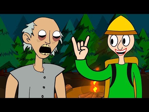 GRANNY THE HORROR GAME ANIMATION #13 : BALDI'S BASICS Vs GRANNY