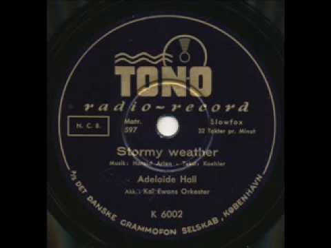 Adelaide Hall, Stormy Weather. Copenhagen 1937