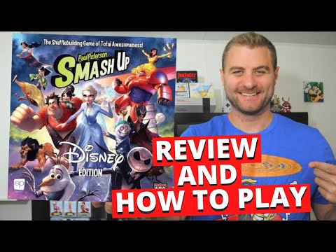 Smash Up Disney Edition Board Game Review And How To Play