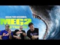 MEG 2: The Trench Official Trailer Reaction