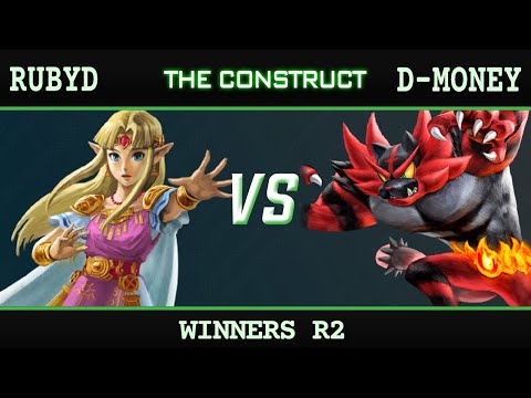 RubyD (Zelda) vs D-Money (Incineroar) - Construct 175: Alpha Winners R2