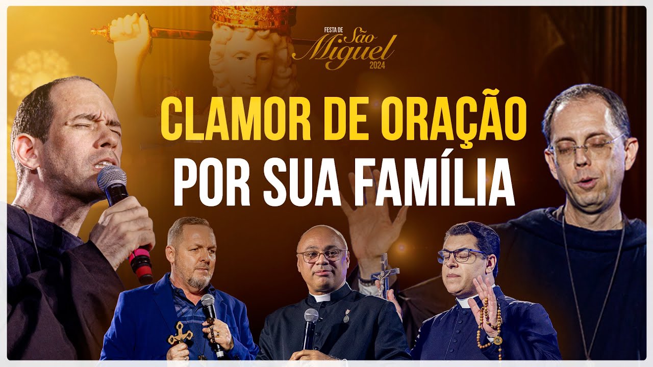 Clamor de oração por sua família com os convidados da Festa de São Miguel 2024 - Instituto Hesed