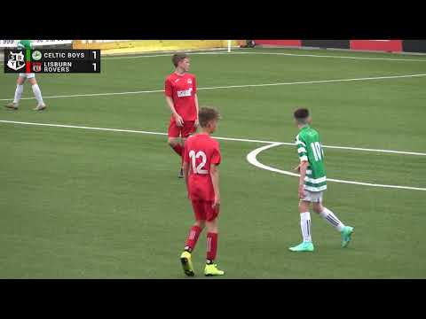 Celtic Boys v Lisburn Rovers - Under 14 Fifth Division Cup Final - June 2021