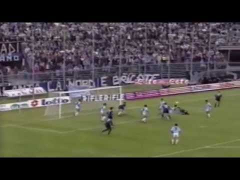 Serie A 1995-1996, day 32 Atalanta - Lazio 1-3 (Valentini o.g., Morfeo, Signori, M.Esposito)