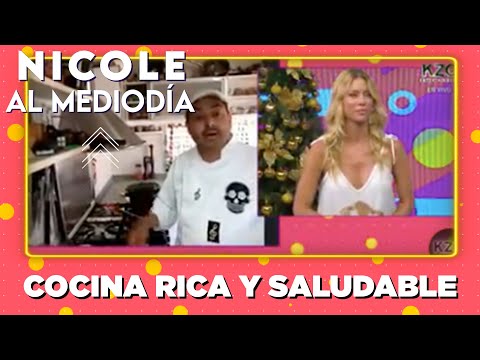 COCINA RICA Y SALUDABLE EN NICOLE AL MEDIODÍA