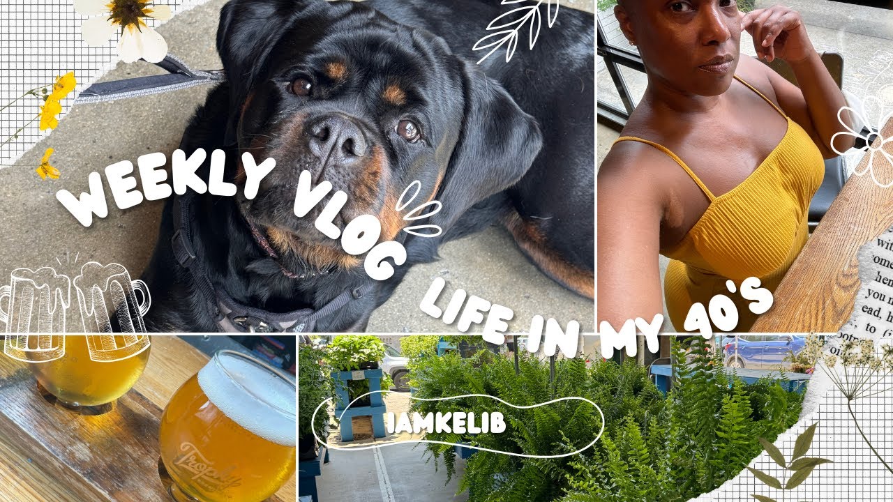 LIFE IN MY 40S | LET’S CATCH UP + FARMERS MARKET + MEET MY NEW DOG
