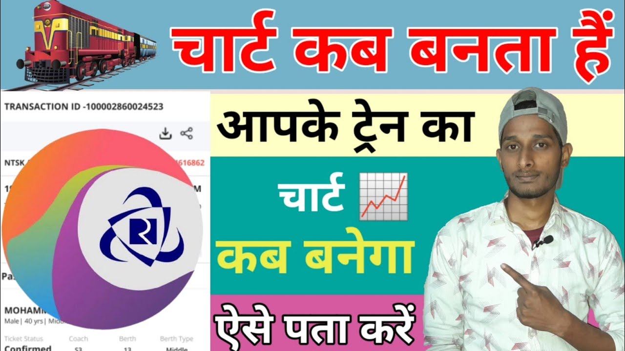 Watch video Train Chart Preparation Time | Chart Prepared Time In Railway Now Train Chart Preparation Time | Chart Prepared Time In Railway