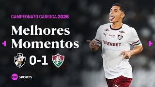 FLUMINENSE BATE O VASCO COM UM A MENOS E SAI NA FRENTE NA SEMI DO CARIOCA - VASCO 0 X 1 FLUMINENSE