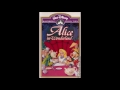 Alice In Wonderland 1994 VHS Front Cover