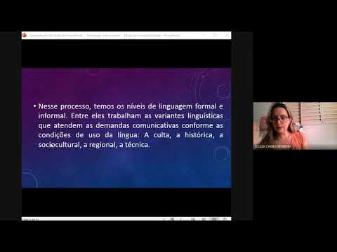 Parte I - Português Instrumental  - aula destinada ao curso Profuncionário: turmas 2021.