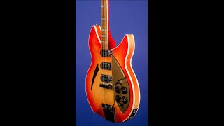 Video thumbnail for Helter Skelter 1962 Rickenbacker 375 "OS" (three pickups, with vibrato) by frettedamericana