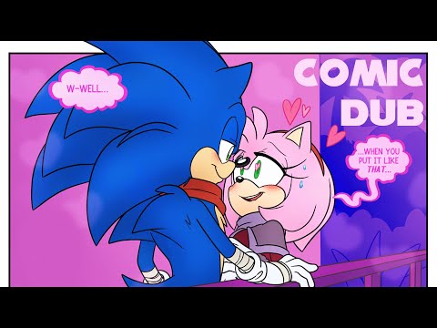 'Boom Mistletoe' - Sonamy (Sonic x Amy) Comic Dub Compilation [E-vay]