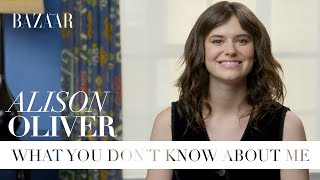 Conversations with Friends star Alison Oliver: What you don't know about me | Bazaar UK video