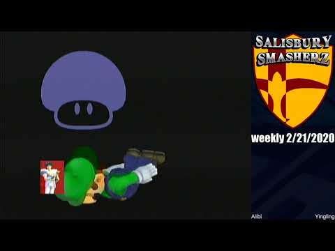 SBY Melee 2/21/20 - Alibi (Marth) vs Yingling (Falco, Luigi) - Winners R1