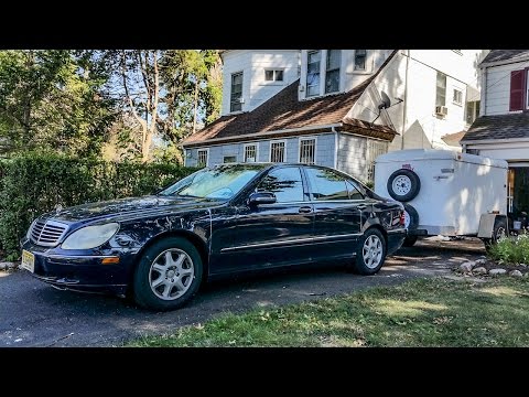 Installing A Tow Hitch On My $3000 Mercedes-Benz S-Class