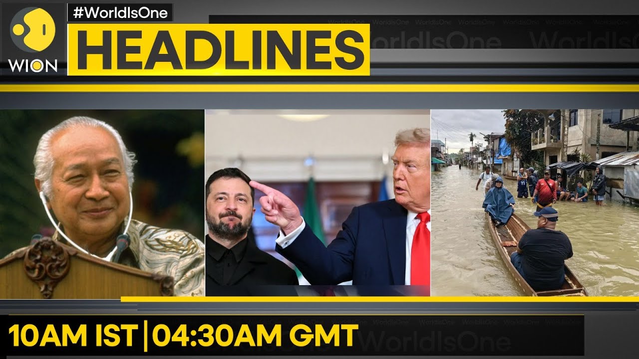 Zelensky Denies Tense Meeting With Trump | Indonesia Names Suharto As Nat'l Leader | WION Headlines
