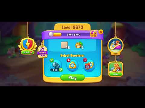 fishdom satisfying 9671+9672+9673 level