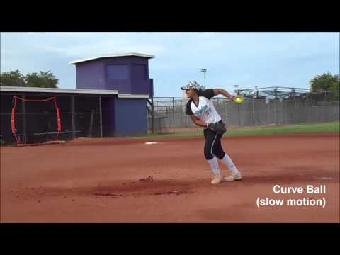 Arylana Sedillo Skills Video 2018 1B Pitcher