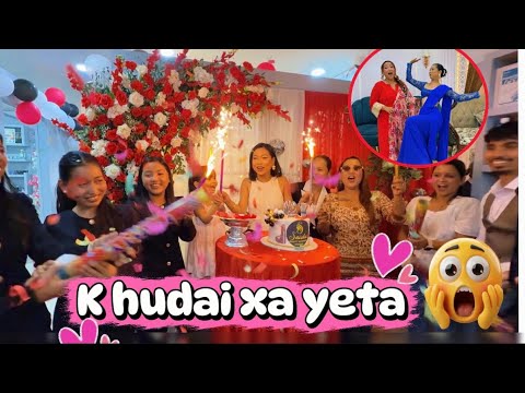 GRAND OPENING🤩//PARTY MA DD BAINE KO CHALPAL😱//PUGEYO KERABARI🥰//bebo_vlog🌎❤️🥀