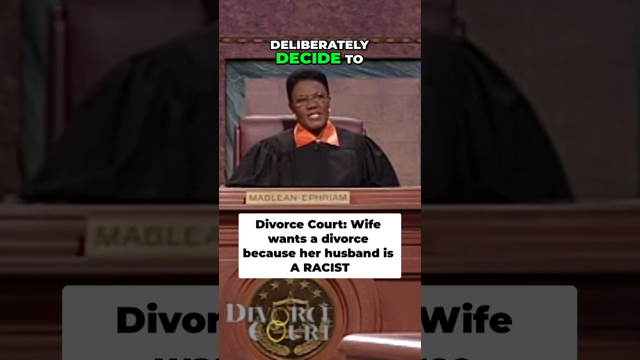Divorce Court: Wife wants a divorce because her husband is RACIST 😮