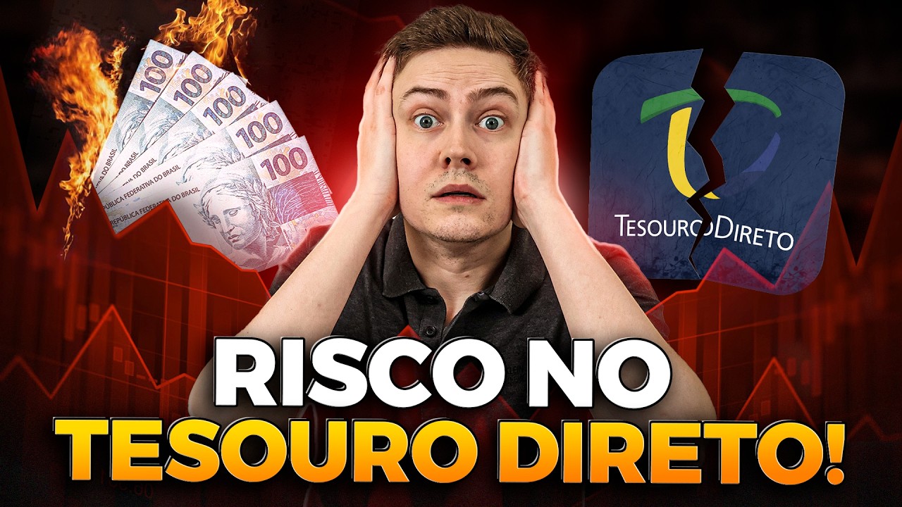 3 RISCOS DE INVESTIR NO TESOURO DIRETO! Você pode perder muito dinheiro...