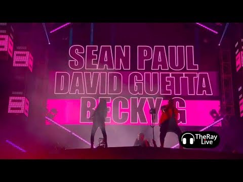 David Guetta Amp Sean Paul Ft Becky G Mad Love Ultra Music Festival 2018