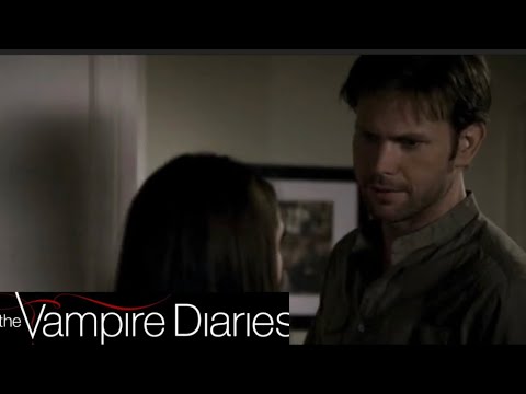 TVD 2x7 - Elena asks Ric why everyone is ignoring her