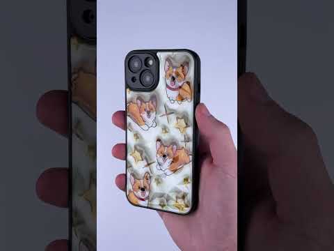 Чехол 15 pro Prisma Plushie с губами объемный глянцевый дизайн для Apple iPhone 15 Pro Max 6.7 - фото 1 - id-p2915983636