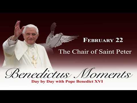 February 22: The Chair of Saint Peter (2026)