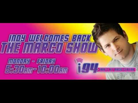 Kesha on the Marco Show on 93.9 (i94) INDY