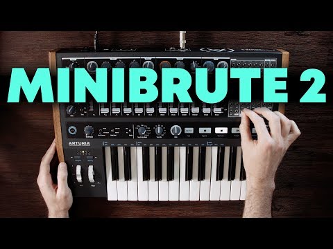 Обзор аналогового синтезатора Arturia MiniBrute 2