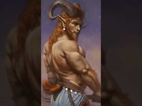 a criatura SÁTIRO da mitologia grega#mitologia #olimpos #shortsviral #deusesgregos #lendas