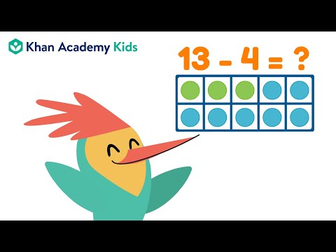 Subtraction With Ten Frames