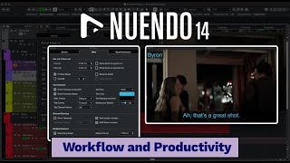 Video thumbnail for Workflow and Productivity Improvements | New Features in Nuendo 14 by Nuendo