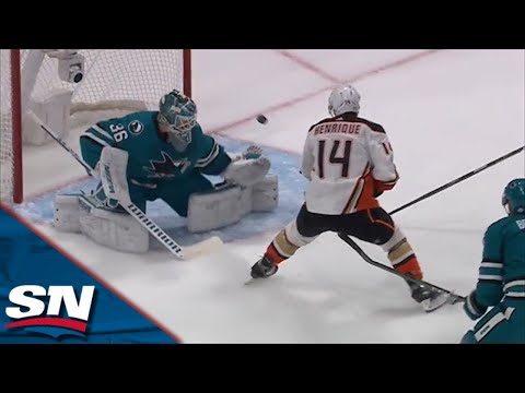 Adam Henrique Pulls Off Nifty Deke To Score Incredible Goal vs. Sharks