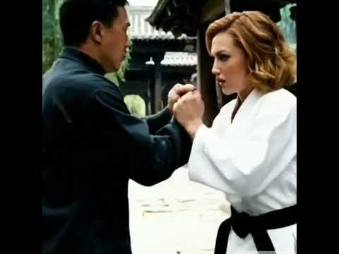 Scarlett Johansson vs Donnie Yen. dramatic fight #brutalknockout  #kungfu #mma #fightingfilms