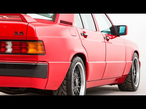 Brabus 190E 3.6S based on the Mercedes-Benz 190E 2.6 w201