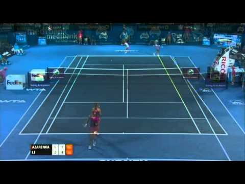 Victoria Azarenka v Na Li Highlights Women's Singles Final: Sydney International 2012