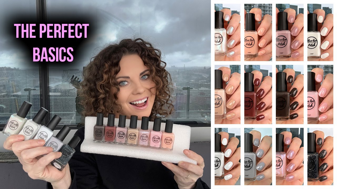 New Olive Ave. Polish Rock Solid Collection & must have neutrals and basics!