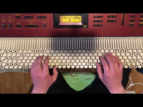 J.S. Bach Invention #5 in Eb Major on Wholetone Revolution