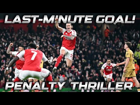 Arsenal vs Crystal Palace | Dramatic Penalty Shootout | Carabao Cup Quarter-Final Thriller