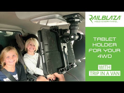 Tablet Holder For Your 4WD - Family Road Trips With Trip In A Van