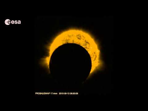 Proba-2 partial solar eclipses