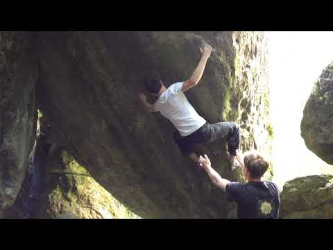 Omega Mann fb 8a+, Frankenjura (Germany)