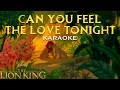 CAN YOU FEEL THE LOVE TONIGHT Karaoke Lion King