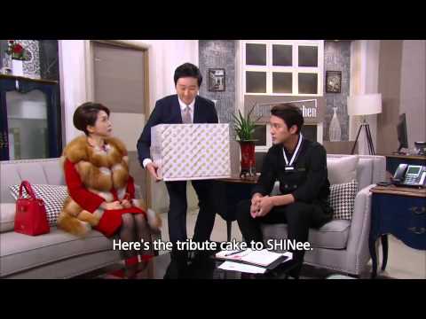 [ENG SUB] 150107 Taemin Ajumma fan's Christmas present for SHINee