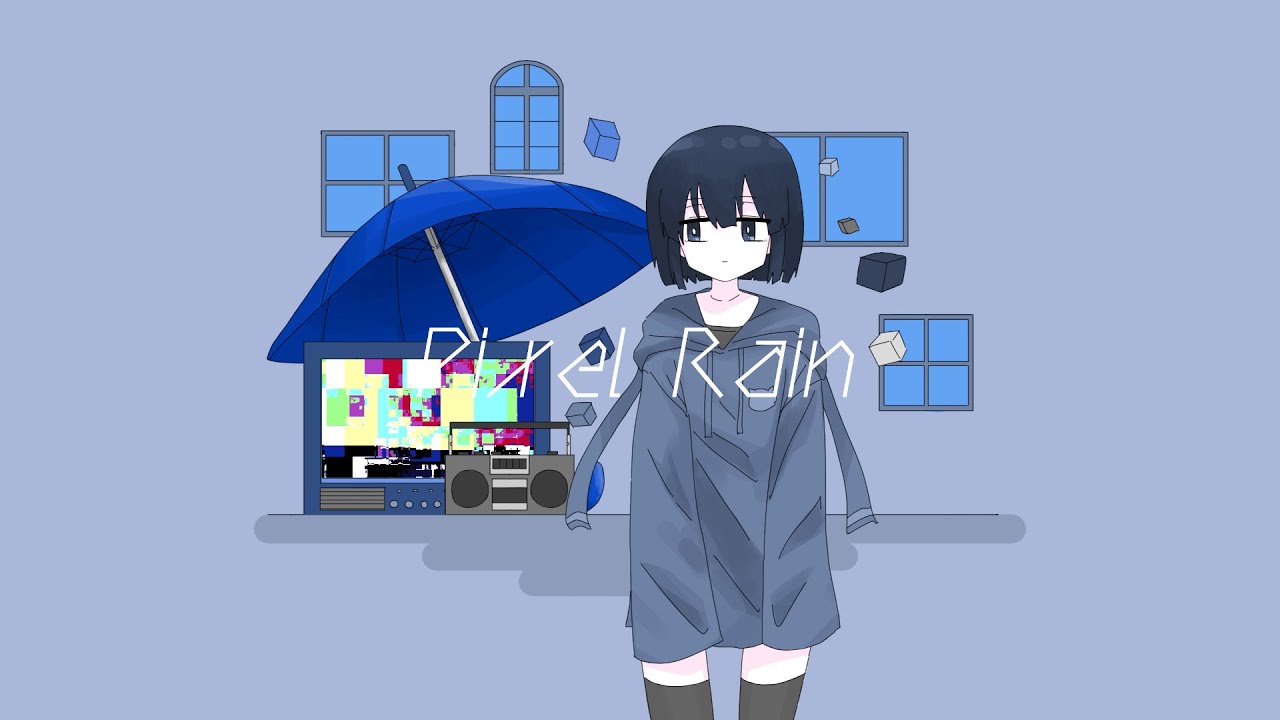 Pixel Rain / 初音ミク