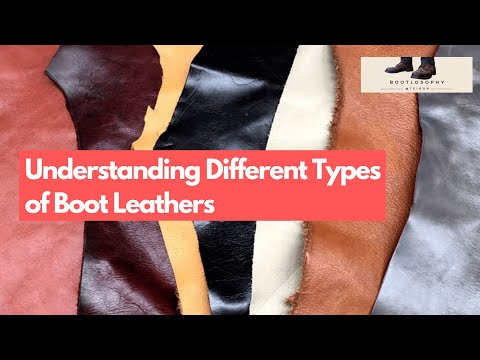 Full Grain, Corrected Grain, Suede, Roughout - What's The Difference?