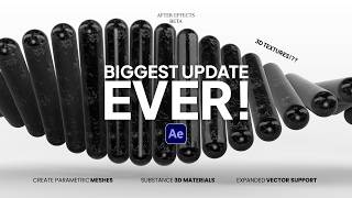 The Biggest After Effects Update OF ALL TIME